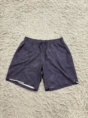 Bear Bottom Beach Shorts Men’s Swim Trunks Medium Navy Summer Surfing Vacation